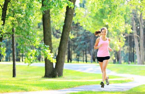 Jog in the park to actively burn fat